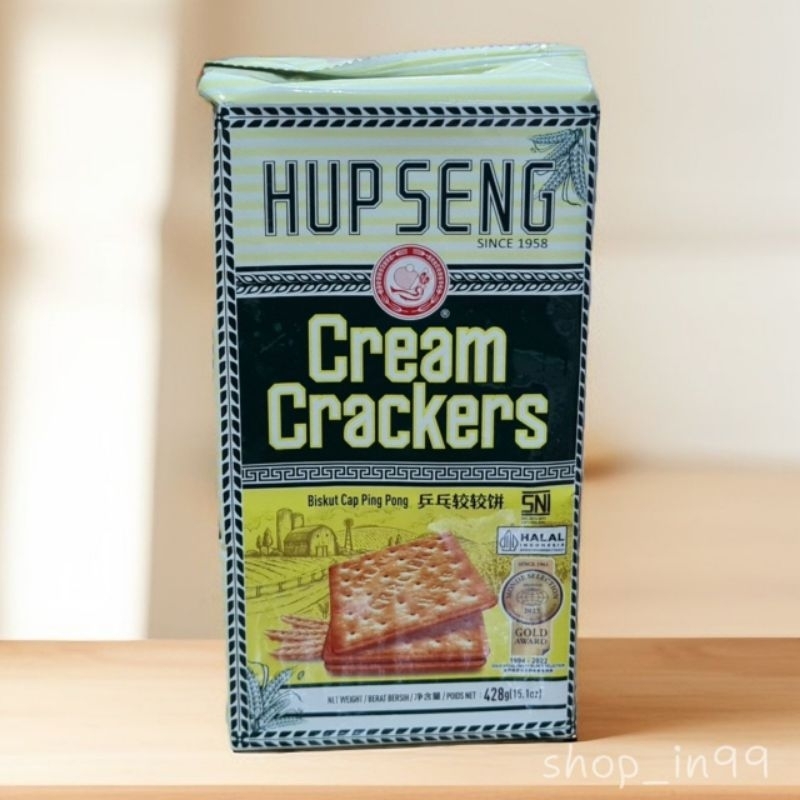 

HUP SENG Crackers / biscuit cap ping pong