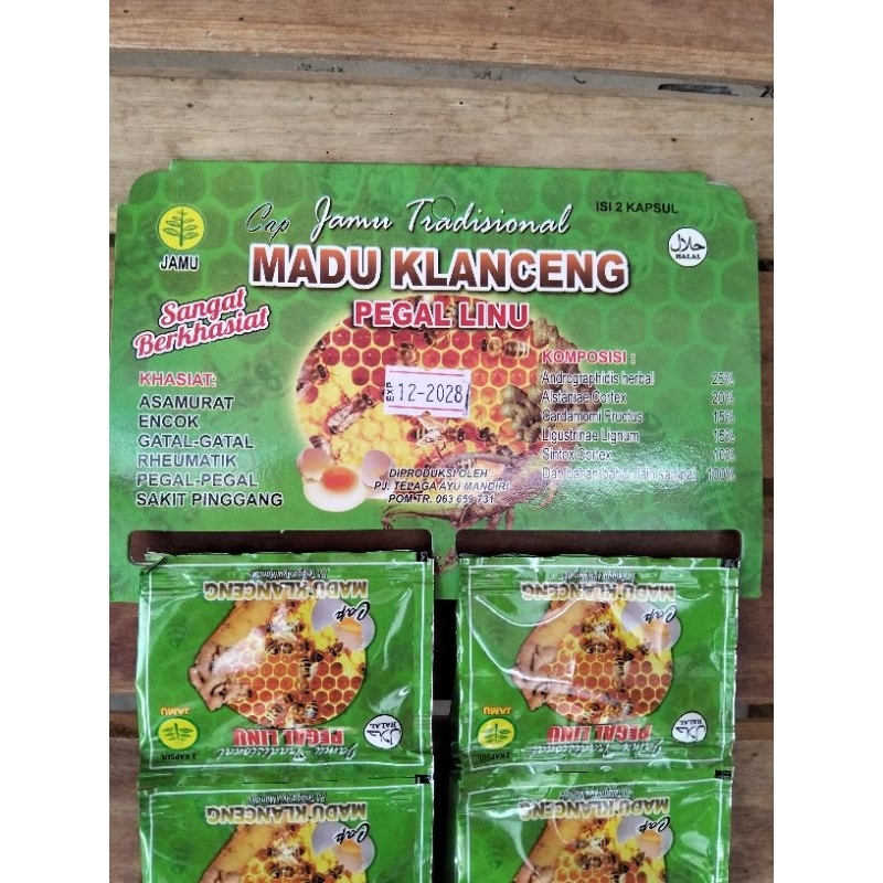 

Herbal Madu klanceng kapsul Original100%