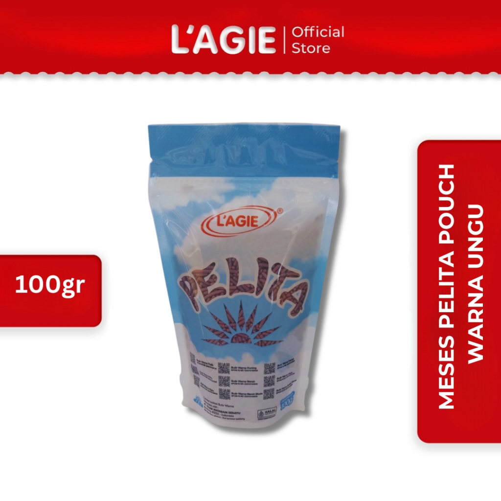 

Lagie Meses Butir Pelita Pouch Warna Ungu 100gr