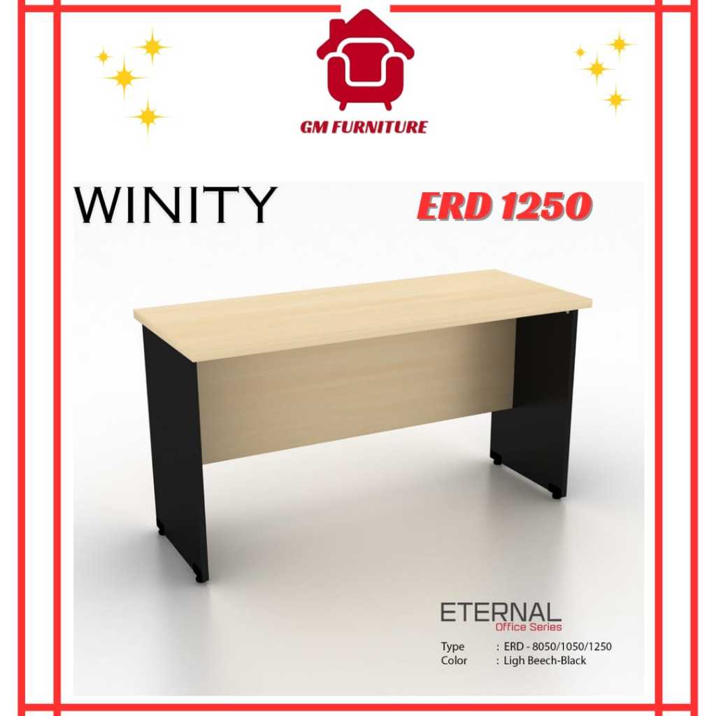 Winity Meja Kerja/Meja Kantor 120x50x75 cm ERD 1250