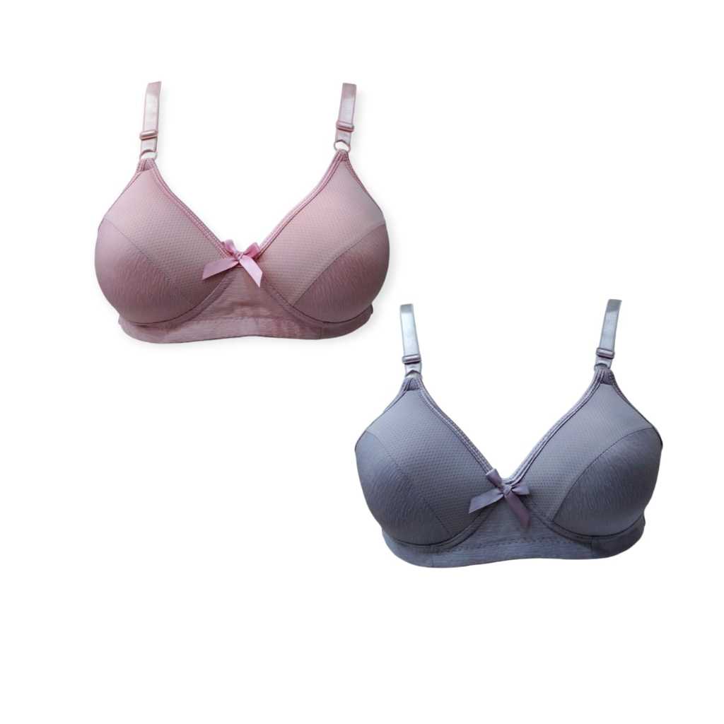 2PCS Glena G1214 Non Wire Bra (size 38-44)