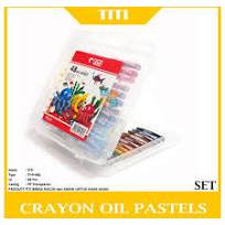 

Oil Pastel TI-P-48S | Krayon Pastel 48 Warna / KENKO