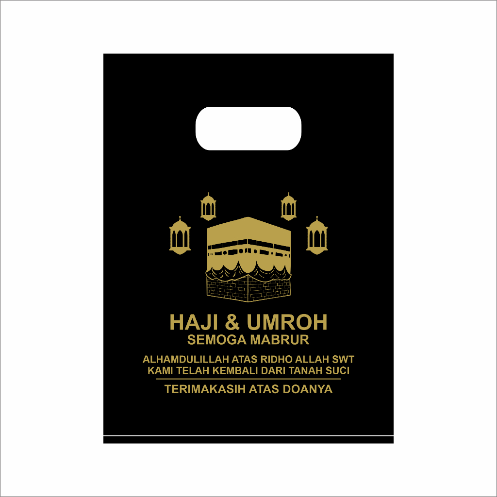 

RB (ISI 50 PCS) PLASTIK HAJI DAN UMROH 20cm x 28cm