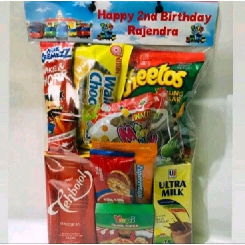 

20pcs paket Snack / Hamper Snack / bingisan murah