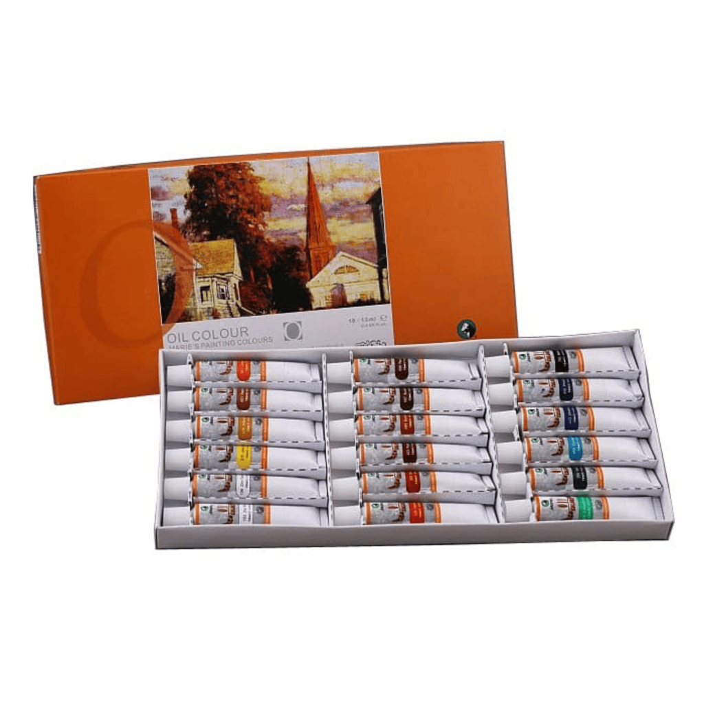 

Maries Oil Colour set 18 warna x 12ml Tube - cat minyak RB9