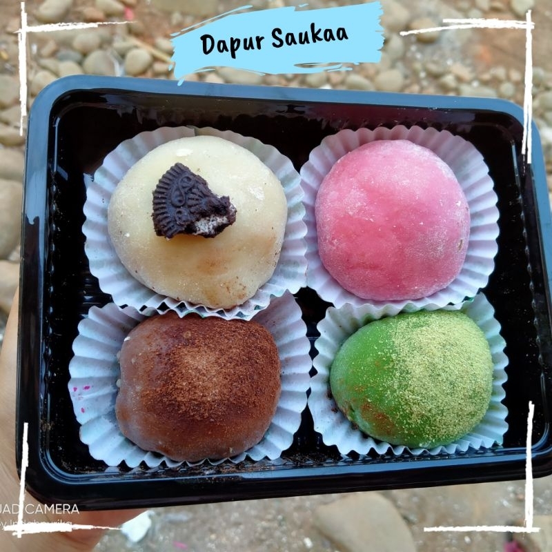 

MOCHI DAIFUKU 4 RASA (Oreo, Strawberry,Matcha dan Coklat)