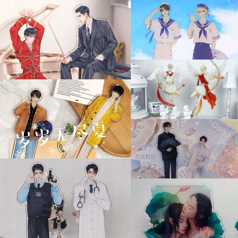 [STOCK SALE] BJYX Universe 20cm Standee (pajangan akrilik) Wang Yibo Xiao Zhan