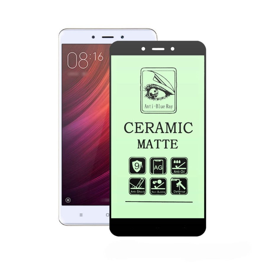 Redmi Note 4x Anti Gores Ceramic Matte Glare Anti Minyak 5.5"