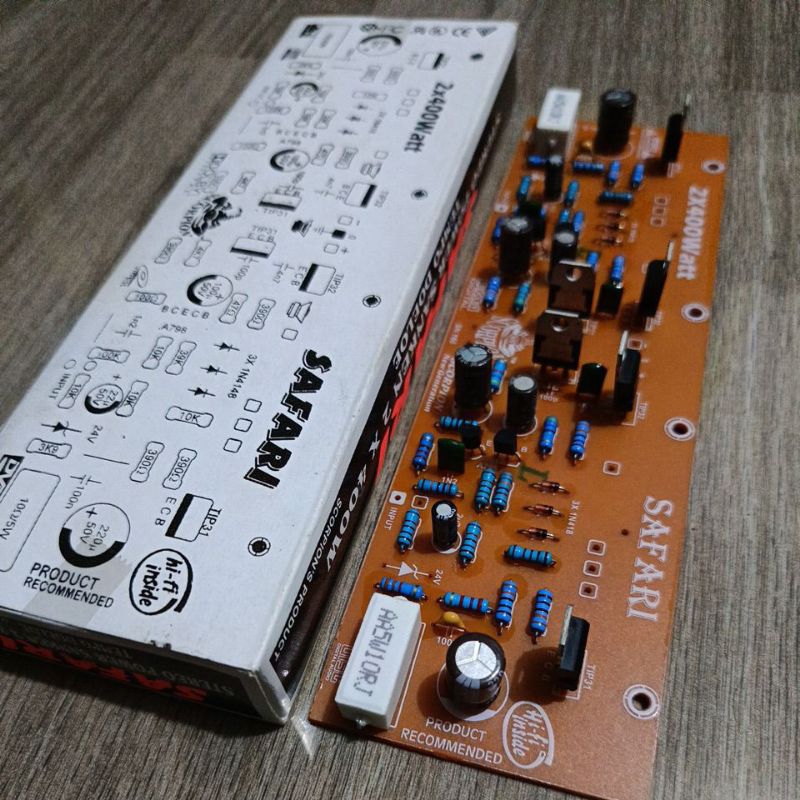 Kit driver safari stereo 400 x 2