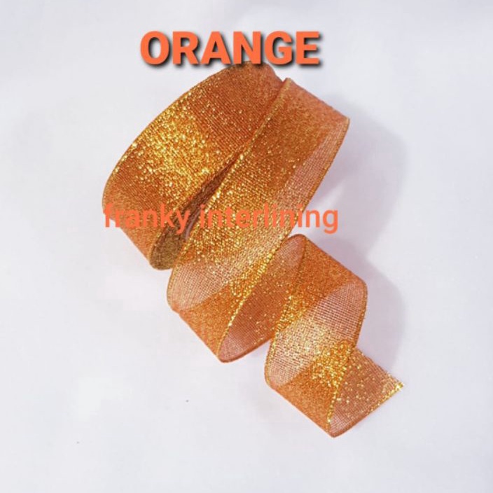 

FANTASTIS Pita Gliter Metallic Lebar 25cm Per Roll Isi 18 meter