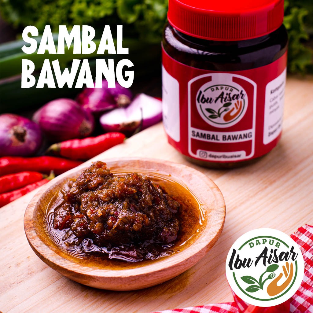 

Sambal Bawang Sambal Teri Dapur Ibu Aisar 200ml