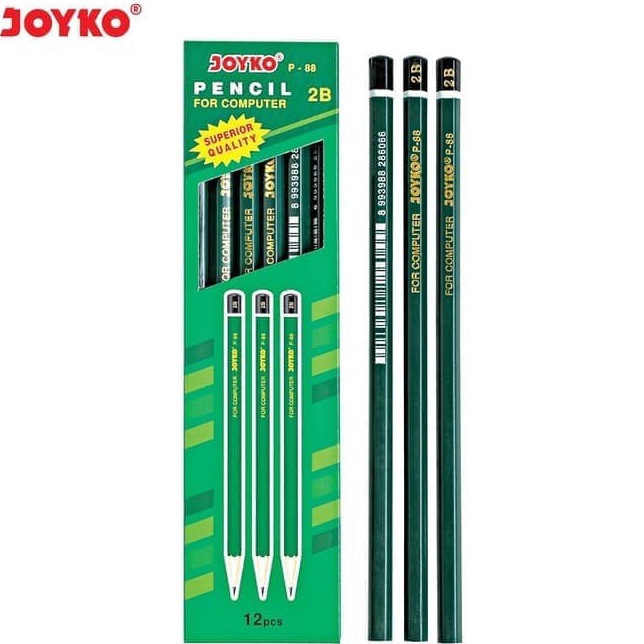 

TERBATAS Pencil Pensil P88 2B 1 BOX 12 PCS