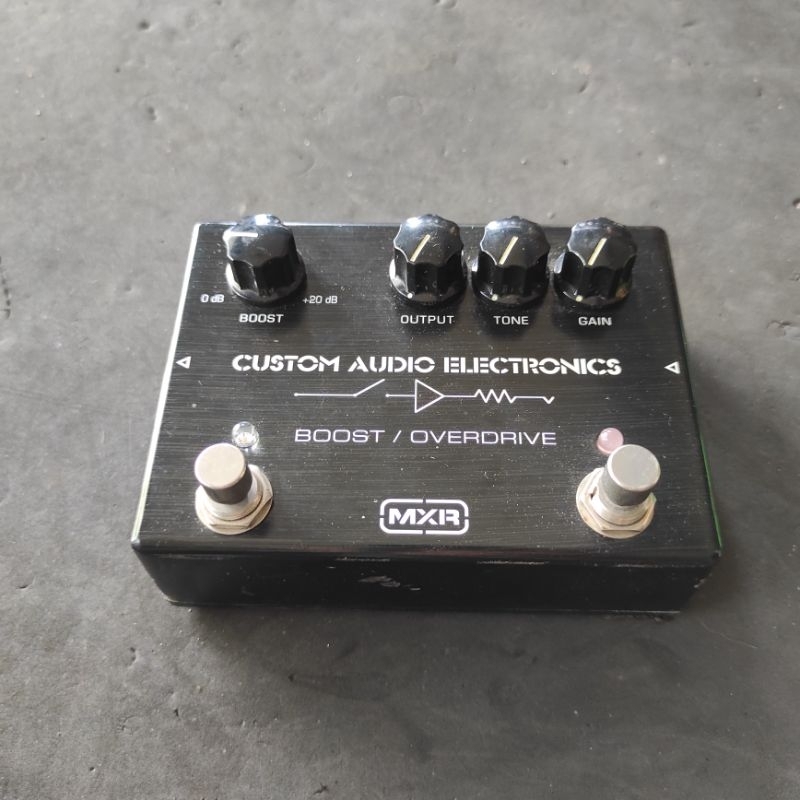 MXR CAE Boost Nn/ Overdrive, Efek gitar, Booster, Overdrive Distortion, Not Boss, Nux