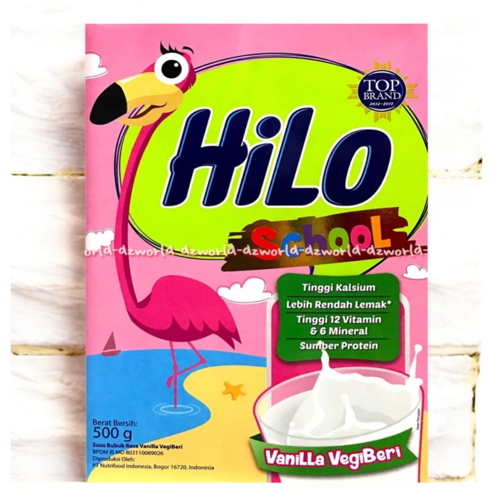 

Hilo School Vanilla Vegiberi 500gr Susu Formula Bubuk Mineral Alami Yang Diolah Khusus Hilo Sku