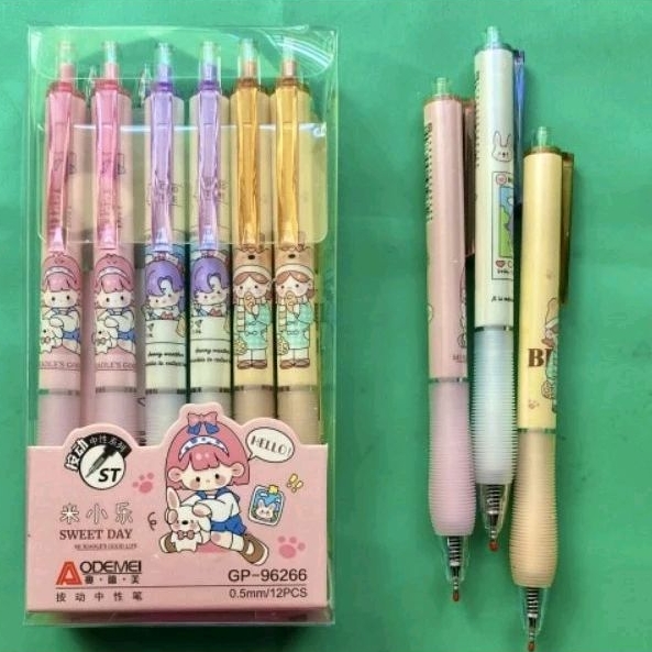 

PULPEN GEL AODEMEI 96266 CETREK/0.5MM/12 PCS