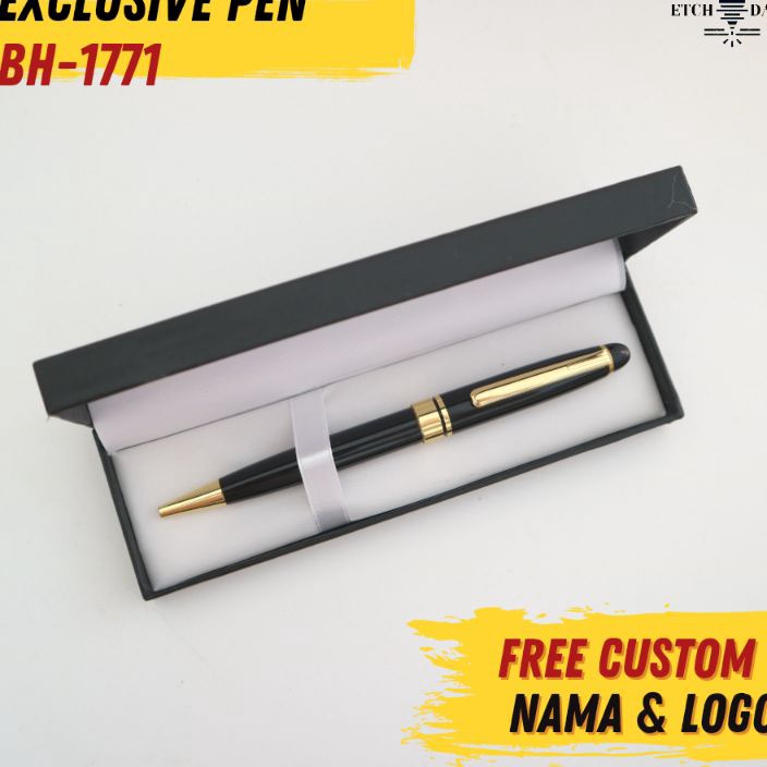 

HARGA TERJANGKAU Pulpen Promosi Mewah Free Cetak Nama Dan Logo Exclusive Pen BH1771