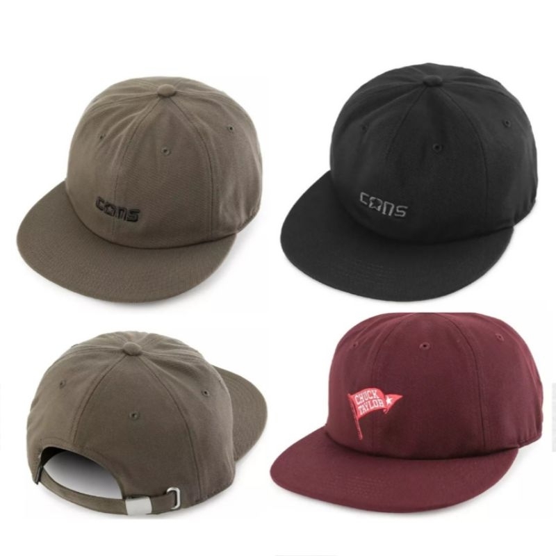 Topi Converse Original | Chuck Taylor Flag 6 Panel Baseball Cap - Cons 6 Panel Baseball Caps - Conve