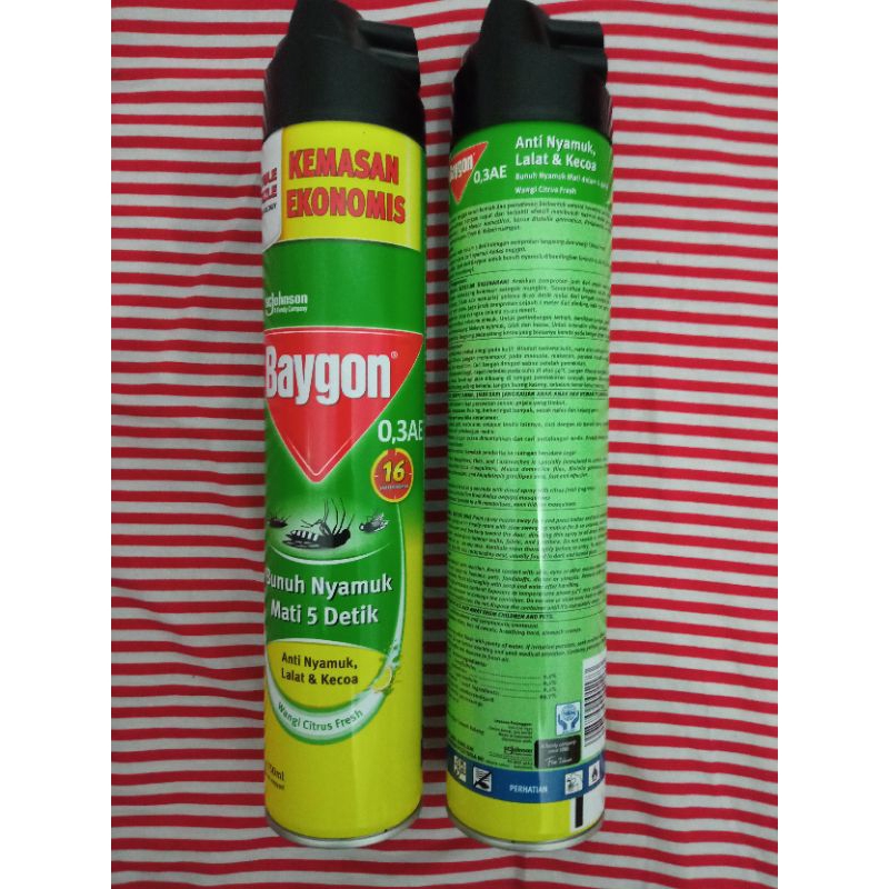 Baygon Semprot Citrus 750 ml