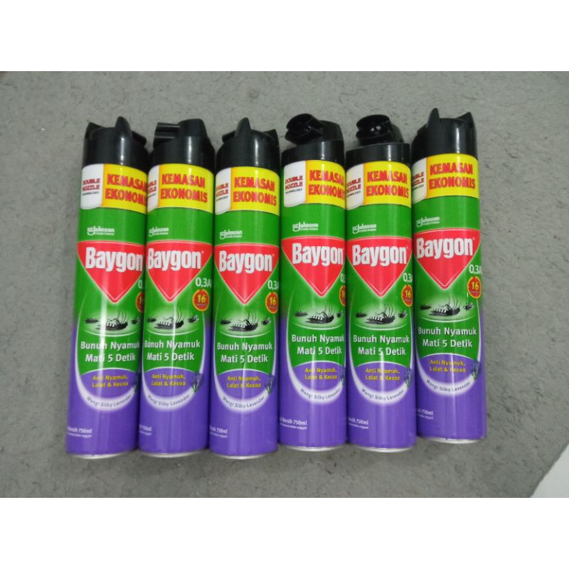 Baygon Semprot Silky Lavender