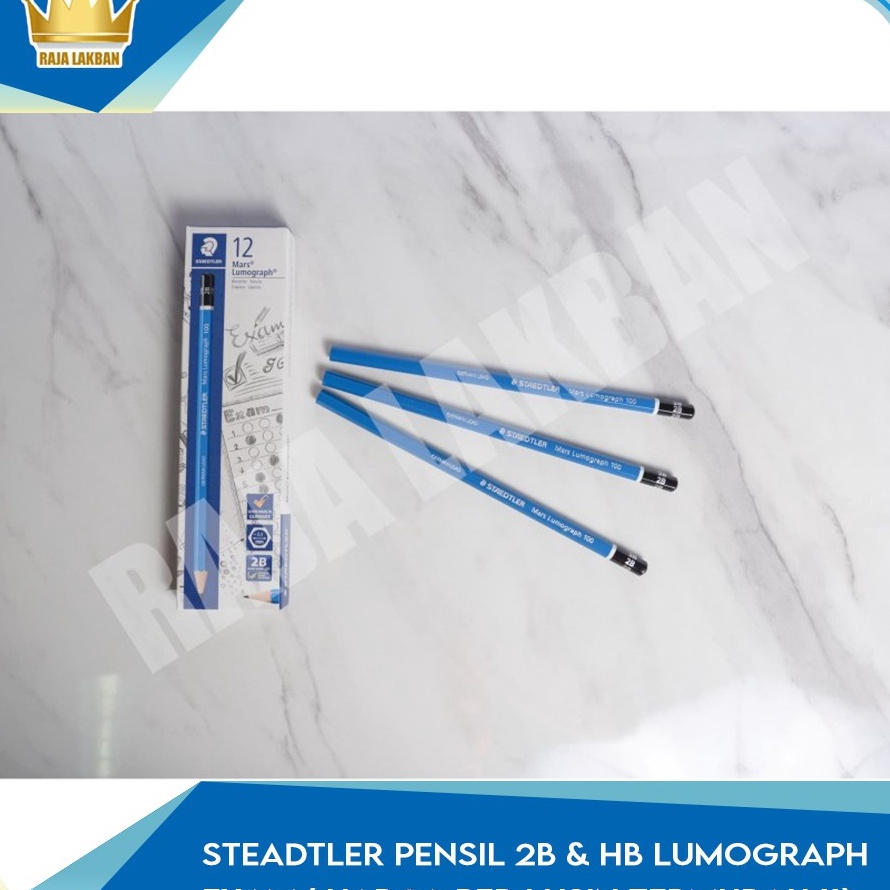 

SPONTAN Pensil Staedtler 2B Termurah Boss 1 Lusin