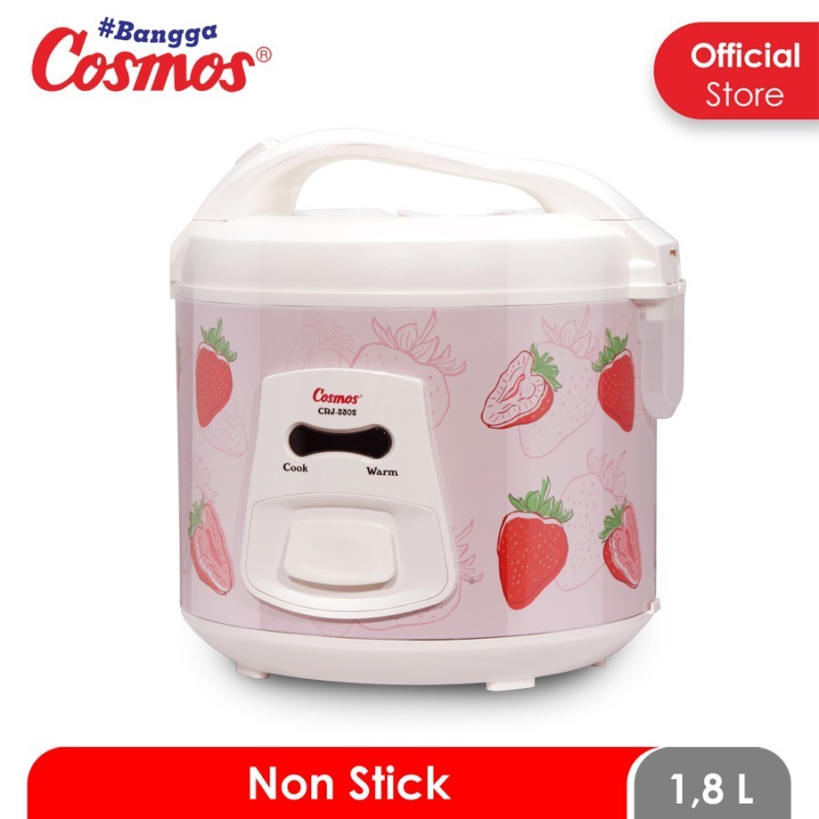 COSMOS RICE COOKER / MAGIC COM CRJ3302 / CRJ 3302 / CRJ-3302 (1,8 LITER) BATAM