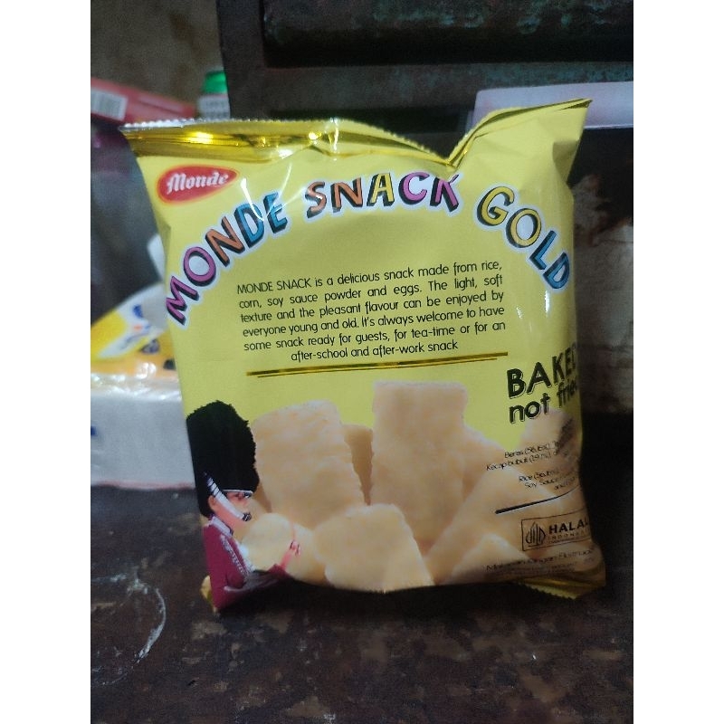 

Monde Snack Gold 27gr