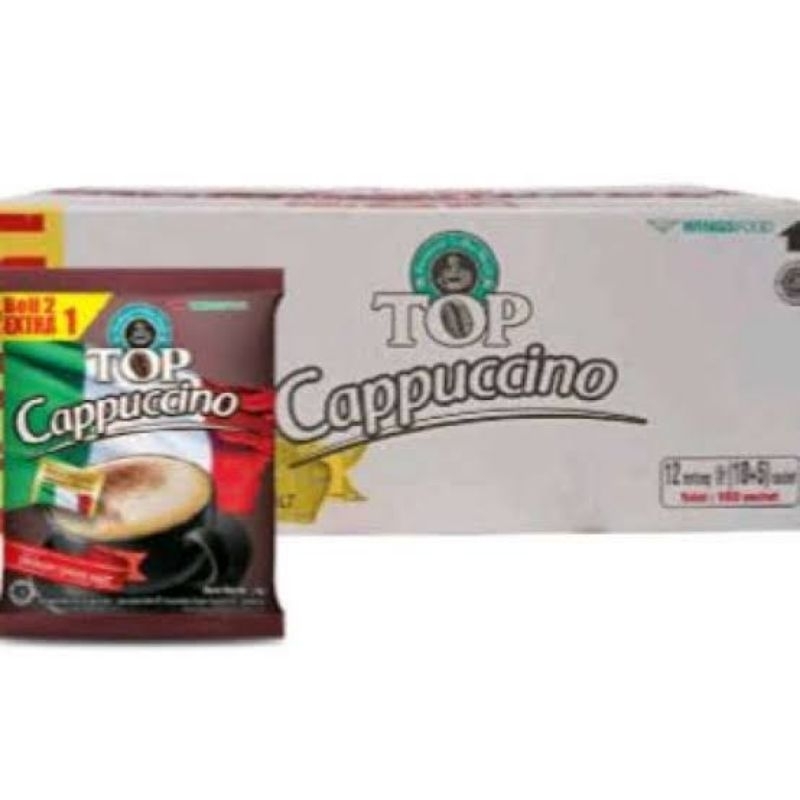 

TOP COFFE CAPPUCINO 1 Dus / KOPI TOP CAPPUCINO 1 Dus isi 180