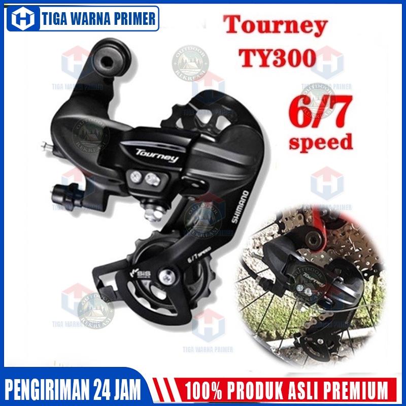 RD  Tourney 6 7 8 Speed TX35 Rear TY300 Model 18 21 24 spd derailleur Sepeda gunung xc Lipat Seli ba