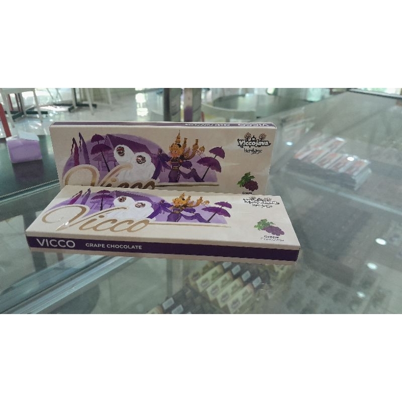 

Vicco Grape Chocolate 70gr by Puslit Koka Jember