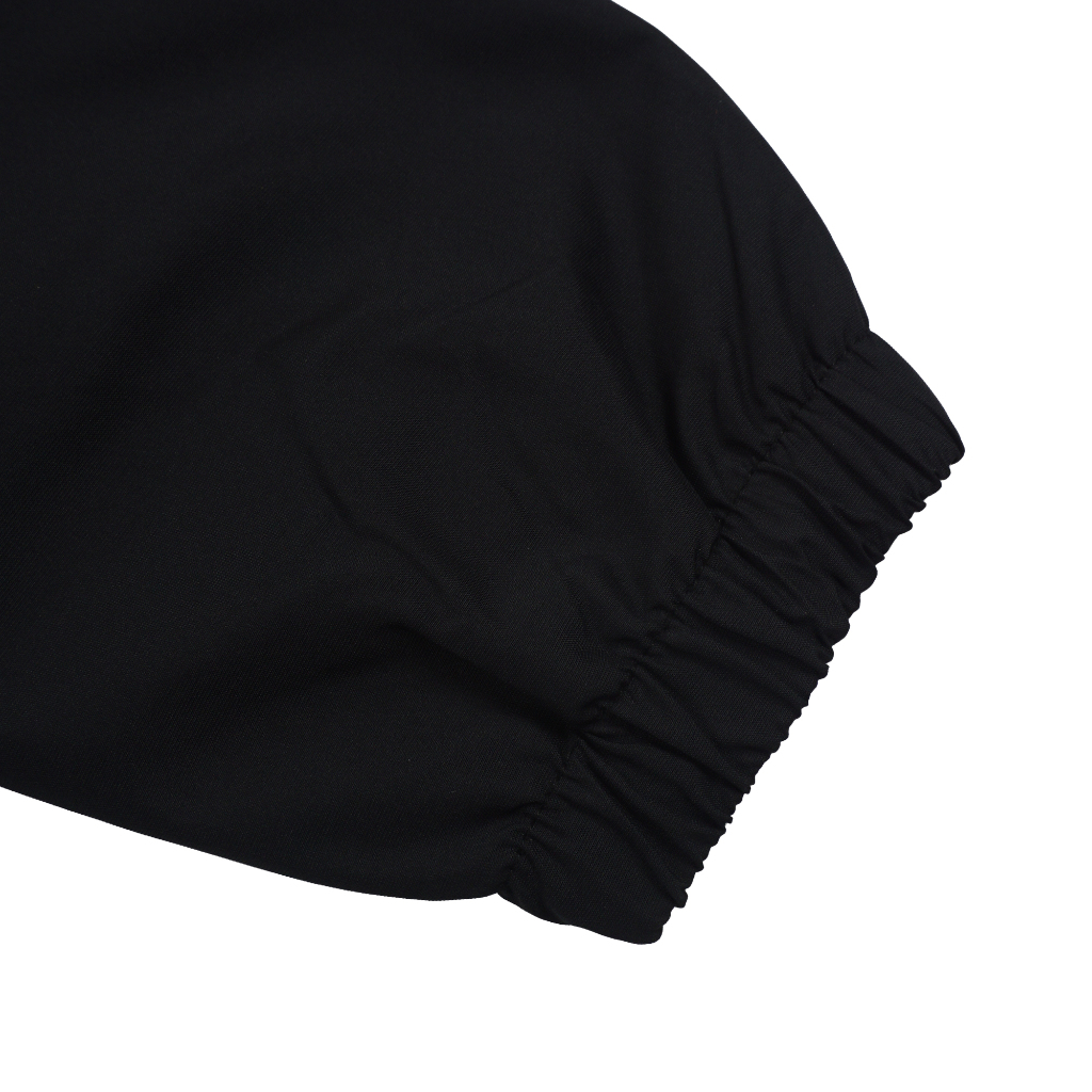 Troy Company Coach Jacket Black EKG - Jaket Windbreaker Hitam WNN 2712