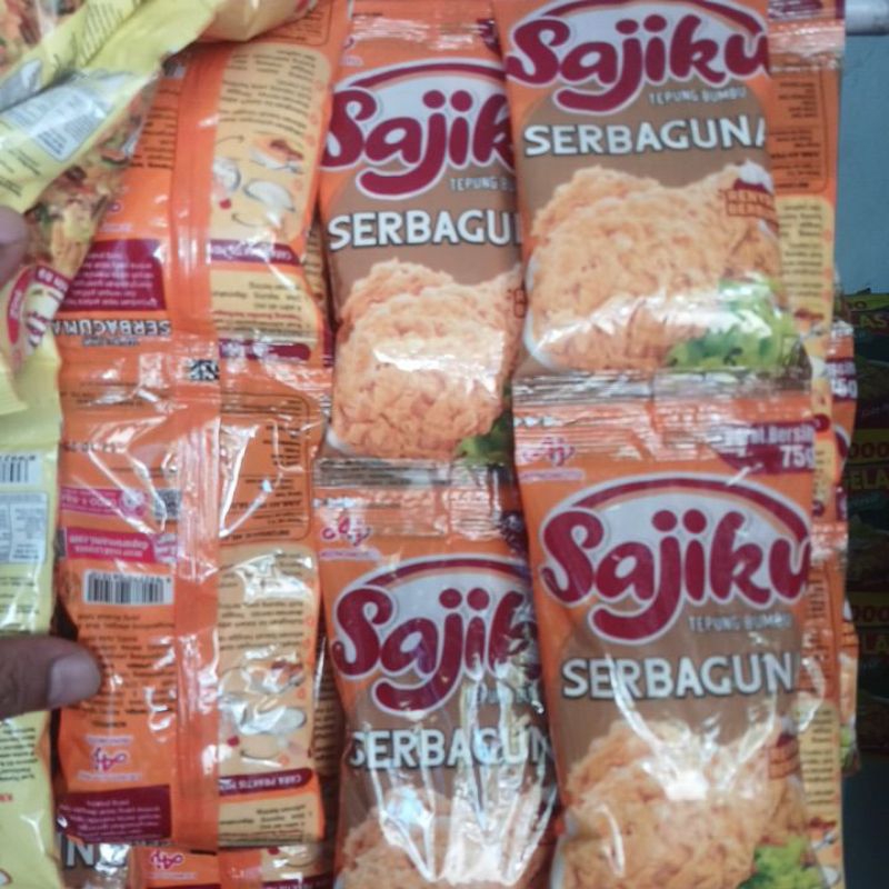 

Sajiku serbaguna 75 gr renceng isi 10