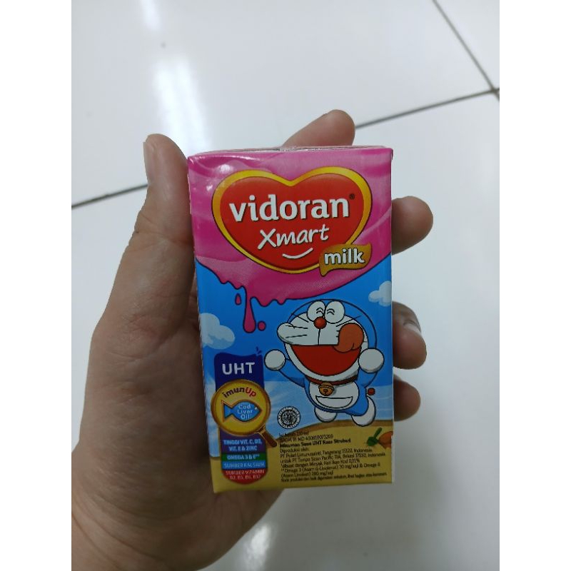 

VIDORAN - Susu UHT strawberry 110ml Harga Satuan (exp. 2025)