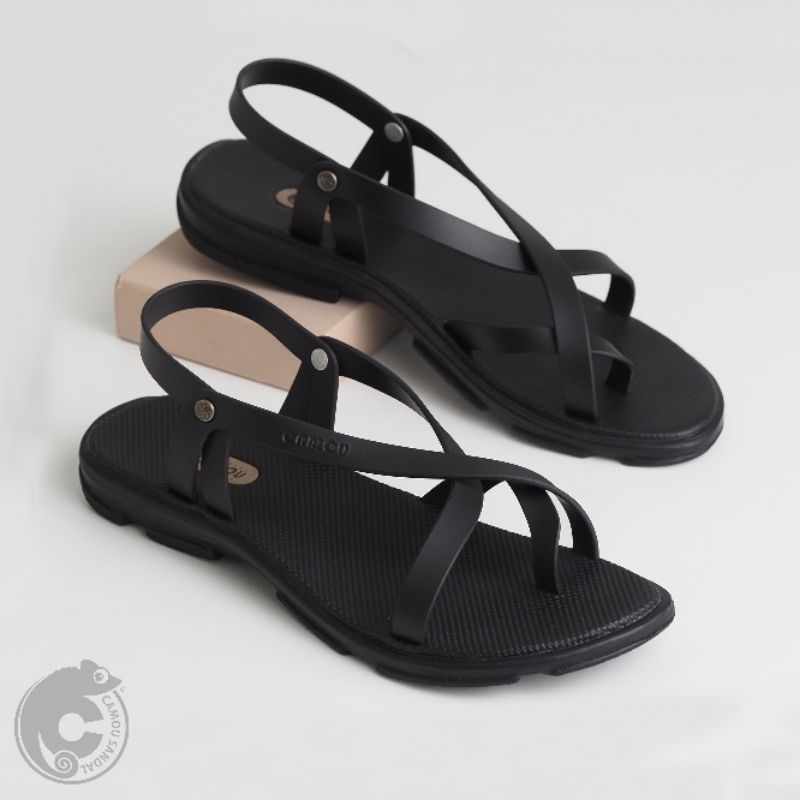 DEA Nori Sandal Wanita Dari bahan perpaduan karet dan plastik