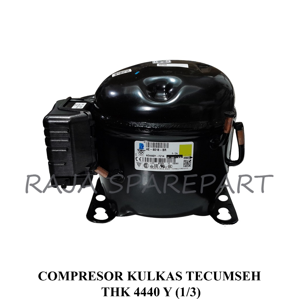 THK4440 COMPRESSOR/KOMPRESOR 1/4PK/COMPRESOR KULKAS TECUMSEH THK 4440 Y (1/3)