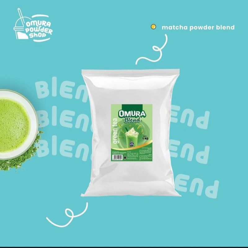 

Omuran Blend Bubuk Minuman 1kg (1000g) Rasa Green Tea
