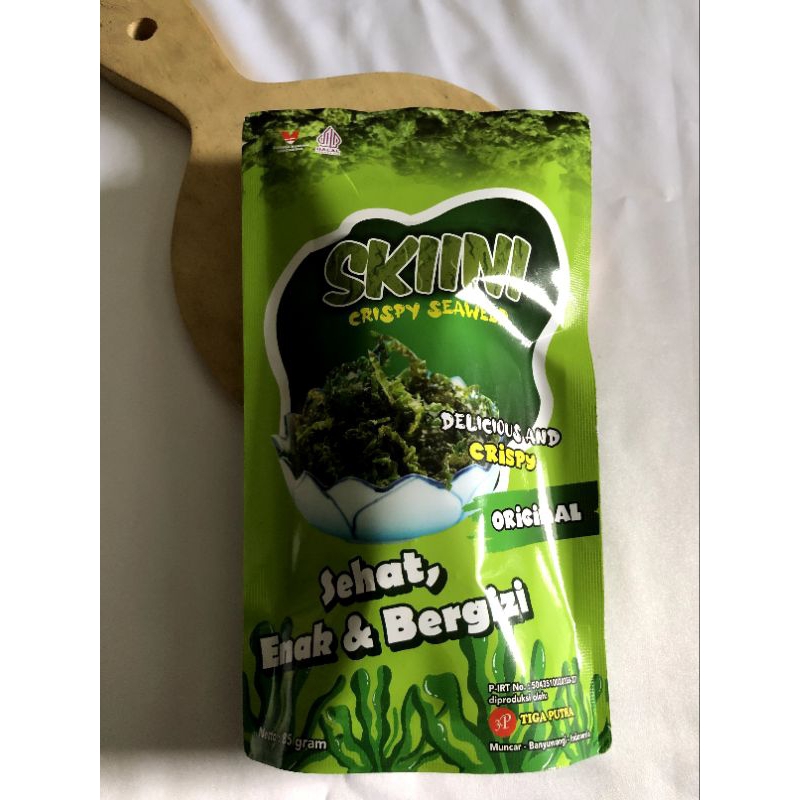 

ORENG OSING | Tiga putra rumput laut crispy 85 gram