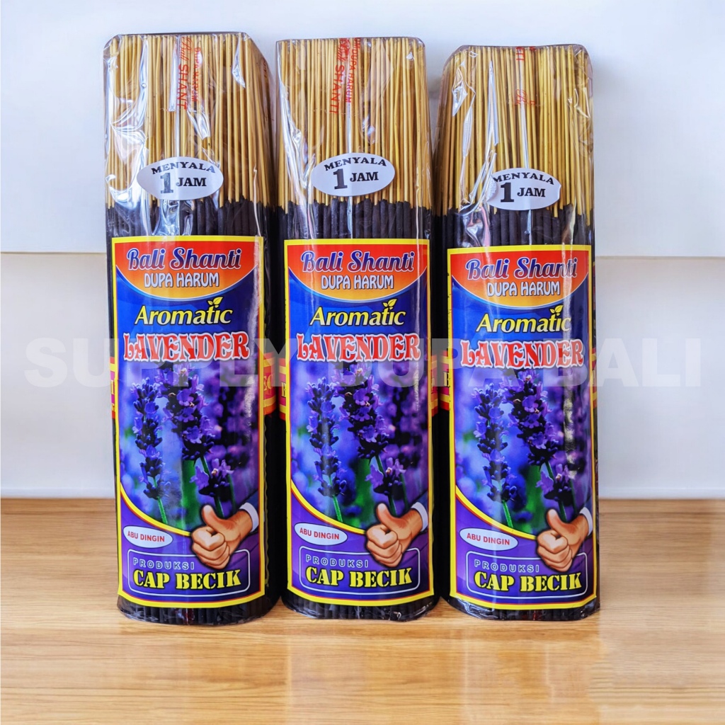 Dupa Cap Becik Harum Dupa Becik Lavender Harum Bali Shanti Dupa Aroma Lavender Incense Stick 1 Jam
