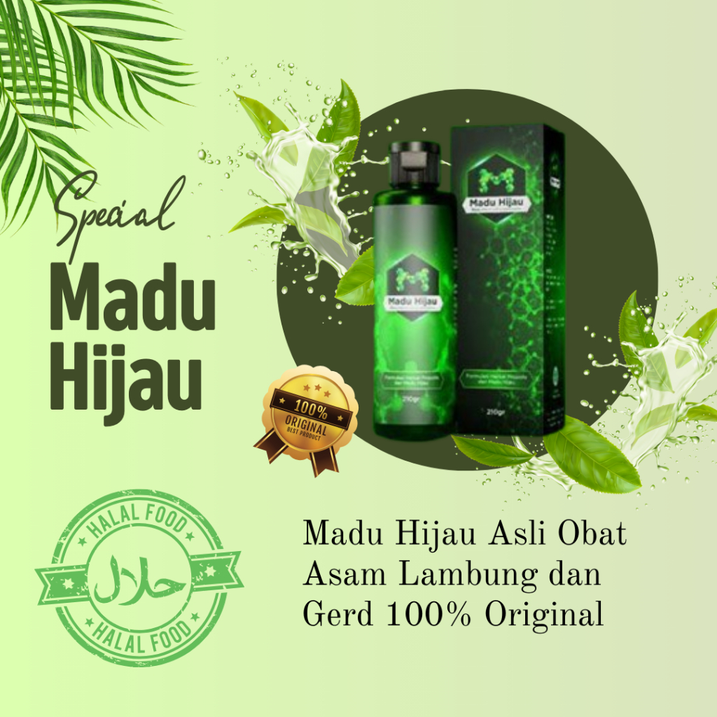 

Madu Hijau Original || atasi Asam Lambung dengan tuntas