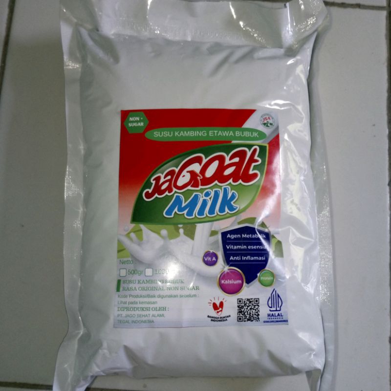 

Susu Kambing Etawa 500g kemasan aluminium foil