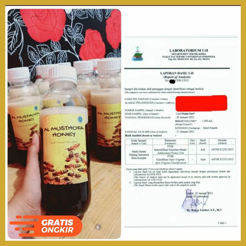 

MADU HUTAN AL-MUSTHOFA Original 1kg - Madu - Madu Hutan - Madu Hutan Murni - Madu Hutan 100% murni tanpa campuran - Sehat - Alami - Madu Anak - Madu Dewasa - Madu penambah nafsu makan anak - Kesehatan - Imun Booster - Meningkatkan Imun Kesehatan Tubuh