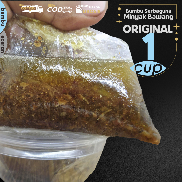 

Bumbu MINYAK Bawang ORIGINAL 1CUP by Lahawelah