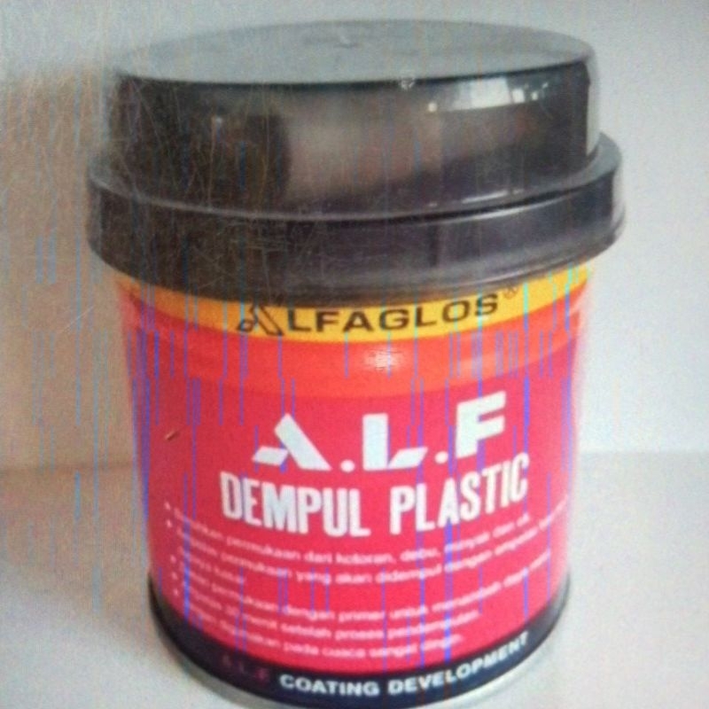 Dempul Alfaglis 250grm/ dempul mobil / dempul plastik