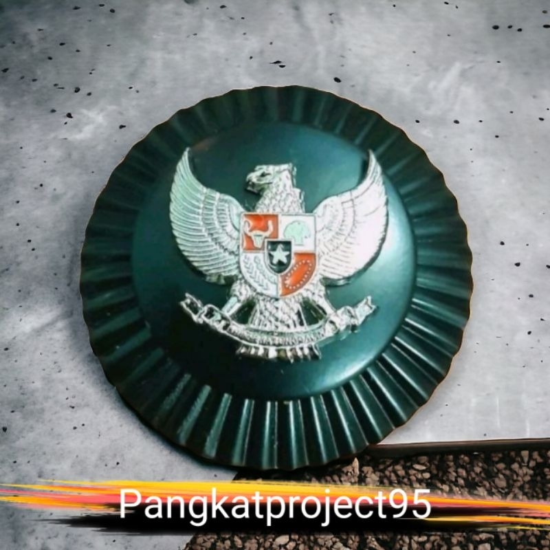 TANDA JABATAN KADES - LURAH FULL HITAM MAGNET