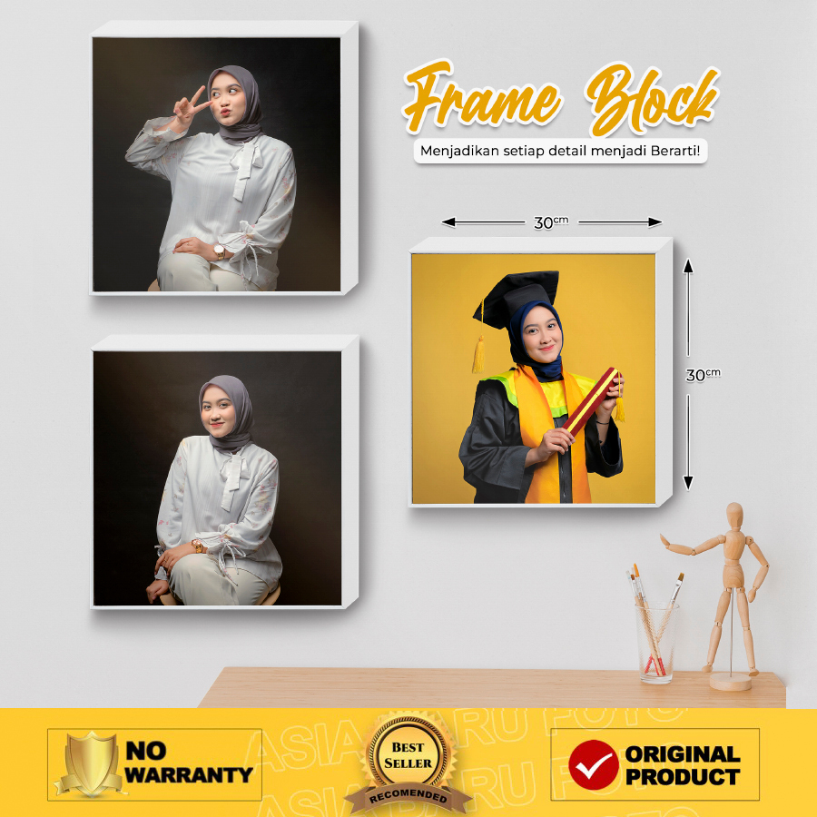 Paket Cetak Frame Block/Wall Frame