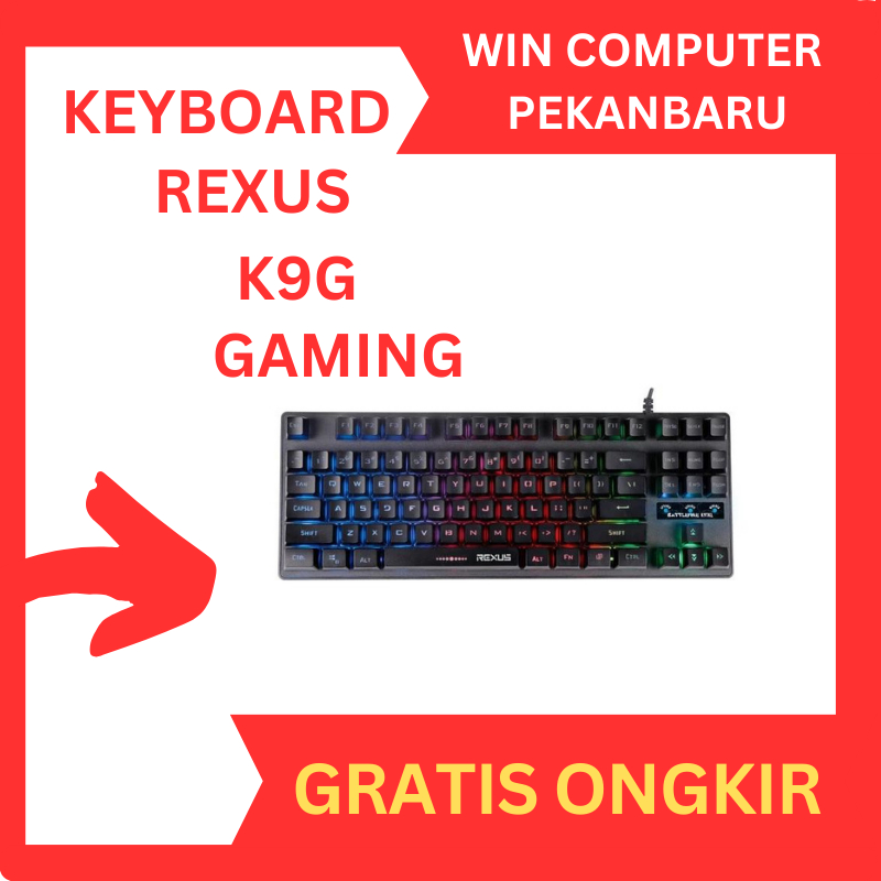 Keyboard Gaming Rexus K9TKL / K9 TKL