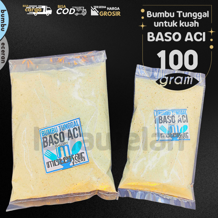 

BUMBU TUNGGAL kuah BASO ACI 100gr by Lahawelah