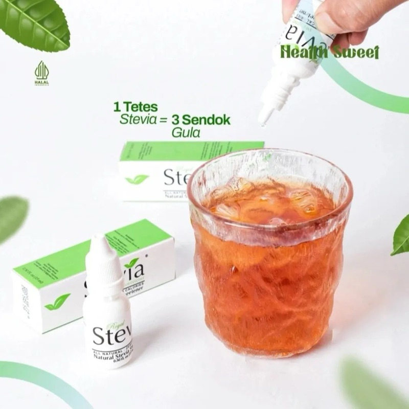 

Gula Cair ROYAL STEVIA Natural Stevia Sweetener 15 ml