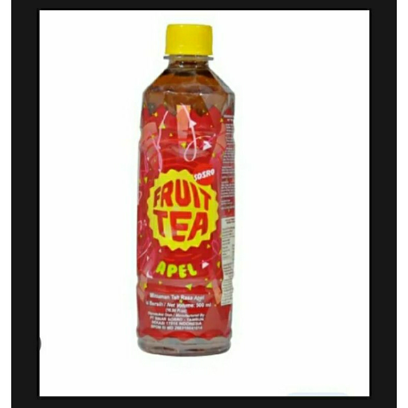 

Fruit Tea Apel 350ml isi 12 botol