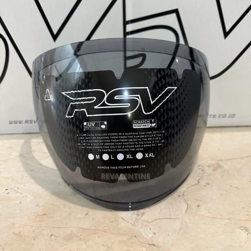 VISOR RSV NEW WINDTAIL & SV300 LIGHTSMOKE ORIGINAL | KACA HELM SMOKE BENING HALF FACE SV 300 WIND TA