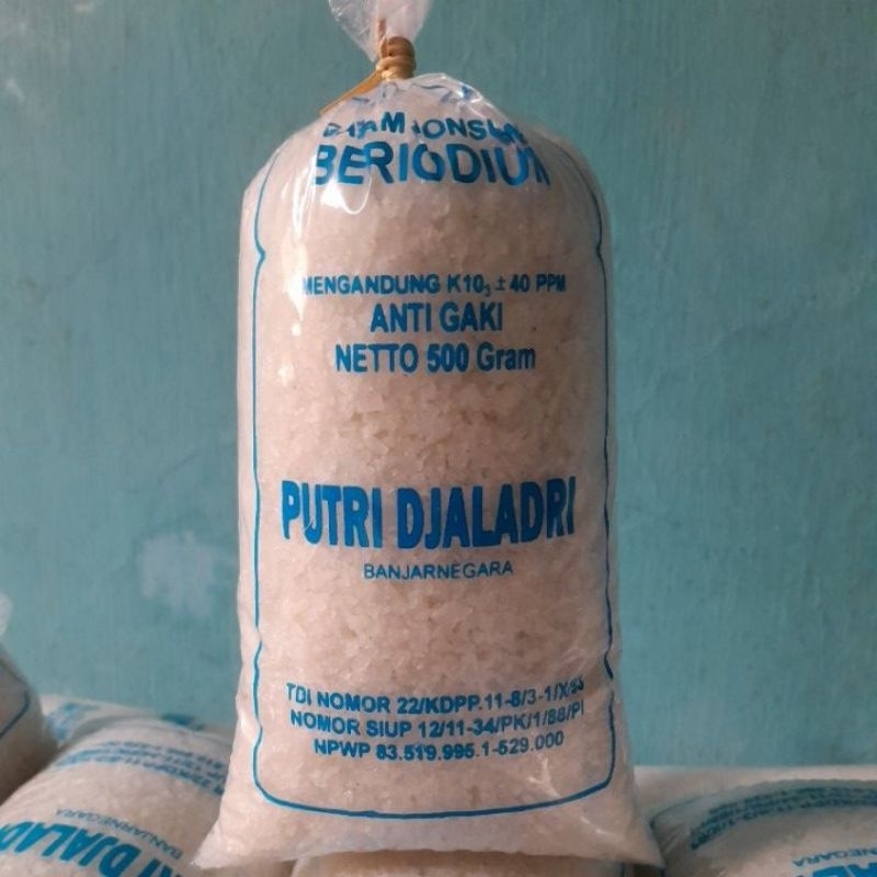 

Garam Krosok/Garam Kasar beryodium 'Putri Djaladri'